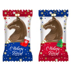 Шоколадные фигурки Символ Года флоу-пак 55г/12шт/Монетный двор