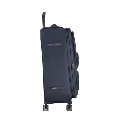 Чемодан ,комплект из 3-х , текстиль, 50124 Темно-синий