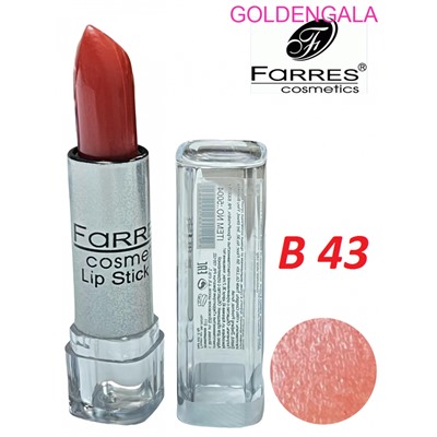 FARRES губная помада увлажняющая LIPSTICK Арт 5004 B тон 5