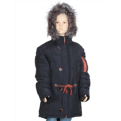 G-19 DARK BLUE  Куртка аляска детская для мальчика