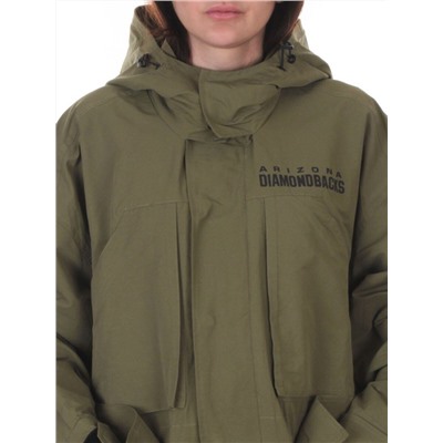 3106 GREEN Куртка демисезонная женская (100 гр. холлофайбер)