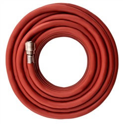 Шланг пневматический резиновый, 10 x 16 мм, 24 бар, армированный, быстросъемное соединение, 20 м Stels