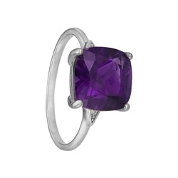 Кольцо 'Элис' с аметистом ТГКС.800АМ
