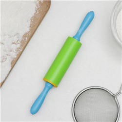 Скалка, 21 см, рабочая часть 9 см, МИКС