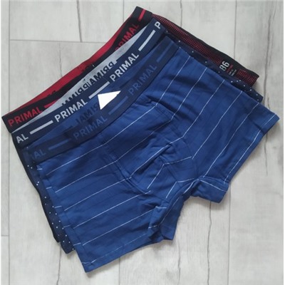 Трусы боксеры (шорты), Primal, B346-3шт оптом