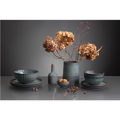 Набор из двух тарелок темно-серого цвета из коллекции Kitchen Spirit, 26 см