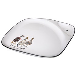 ТАРЕЛКА ОБЕДЕННАЯ LEFARD "FAMILY FARM" 2 СЕКЦИИ 26*2,5 СМ (КОР=12ШТ.)