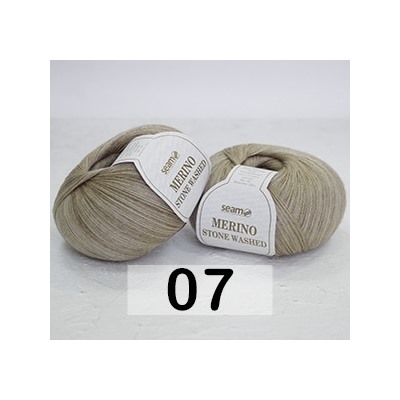 Пряжа Сеам Merino Stone Washed