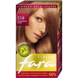 РК Fara Classic Краска для волос тон 514 естественно-русый