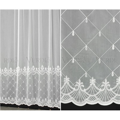 Тюль вышивка 7534