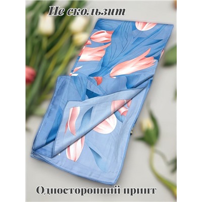 Платок шелковый "Тюльпаны" Арт 9062/7