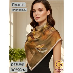 Платок женский из хлопка премиум Артикул: СУ2503/9