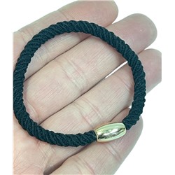 Резинка для волос эластичная (жгут) цвет бежевый Арт 62