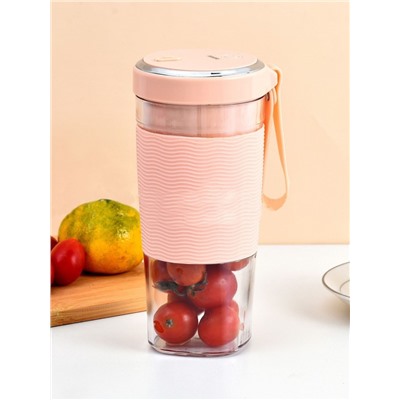 Блендер портативный "Juicer cup", peach, USB, (18*8 см)