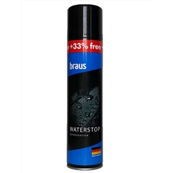 BRAUS Пропитка водоотталкивающая WATERSTOP 400 мл