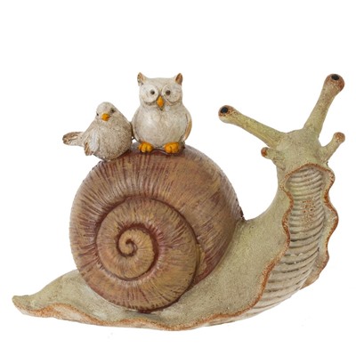 Фигурка декоративная "Улитка", L14,5 W7 H10,5 см
