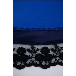 Юбка Игривое настроение (синяя) Ю14800-7М