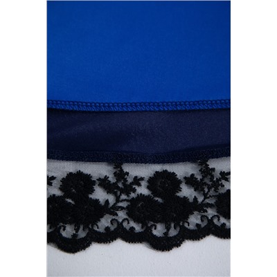 Юбка Игривое настроение (синяя) Ю14800-7М