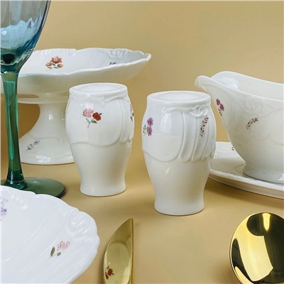 109-215 Набор солонок КРОКУС в под.уп.(х36)Фарфор