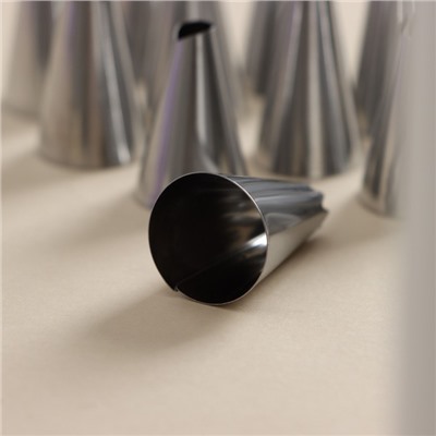 Набор кондитерский Доляна, 11 предметов: 10 насадок, мешок, МИКС