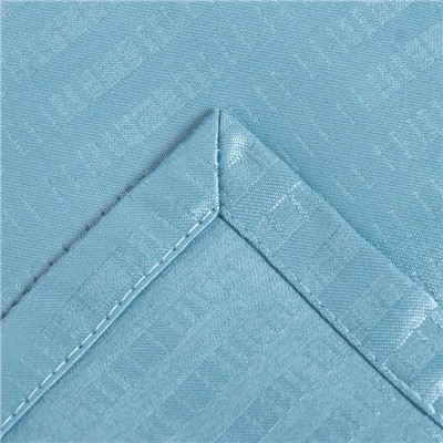 Скатерть Этель Shine 150*220 +/-3см, цв.серо-синий, пл. 192 г/м2, хл с ВГМО