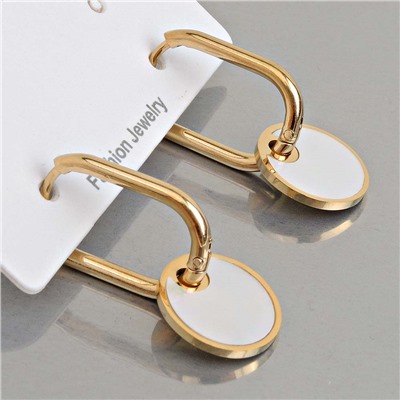 Серьги с замком кольцо арт. 13 3670 (id 276598)