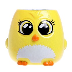 Набор для опытов, для детей «Пташки, выращиваем травку», растение в жёлтом горшочке