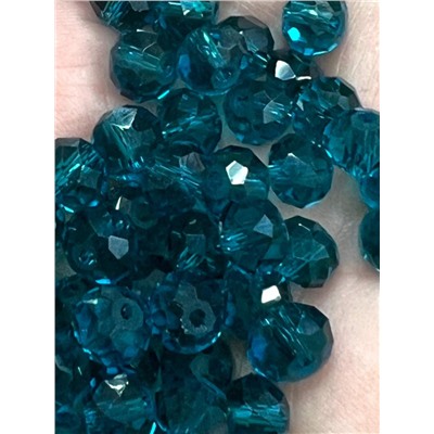 Хрустальные бусины для рукоделия 7 мм 45 шт