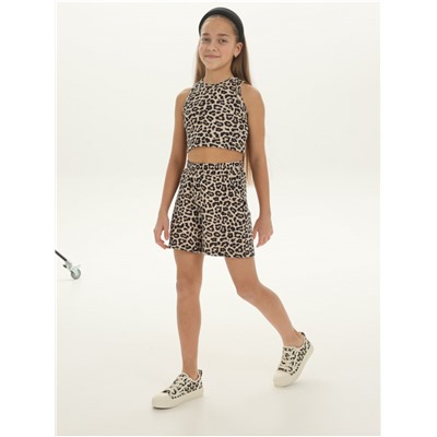 Костюм "Джамп" детский Леопард Коричневый