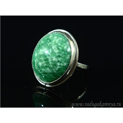 Кольцо амазонит " Овал " 22*25мм., размер 18,5