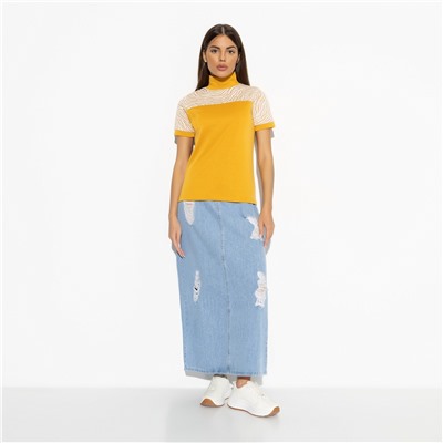 Водолазка комбинированная, С тобой вдвоём (fashion)