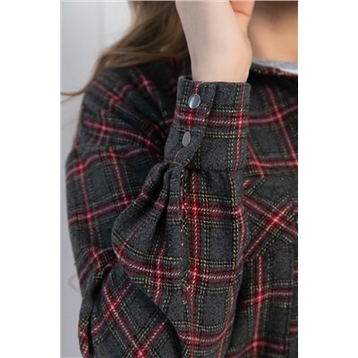 Рубашка Эклипс (серая) Б12947М