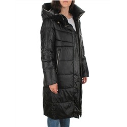 S21119 BLACK Куртка зимняя женская (150 гр. холлофайбера)