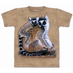 Футболка The Mountain "Ring-tailed Lemurs" (детская)