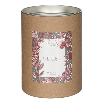 Свеча ароматическая Gifting, Cinnamon&Apple (новая), 40 ч