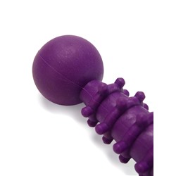 Игрушка жевательная "Спортсмен", TPR, 15,5 см, фиолетовая