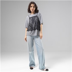 Футболка со съемным топом, Модный тандем (2 в 1)