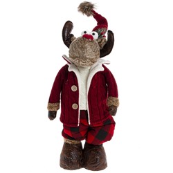 GAEM Игрушка набивная "Олень" (телескоп ноги), L21 W14 H74/46 см