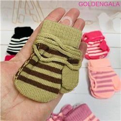 Детские варежки утепленные длина 10 см Арт 3 тип 2