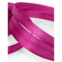 Лента атласная, 6 мм, 23±1 м, пурпурно-фиолетовая №29