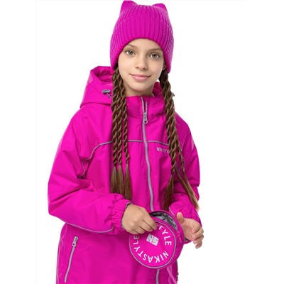 Комбинезон утеплённый для девочки NIKASTYLE 8м2625 Фуксия