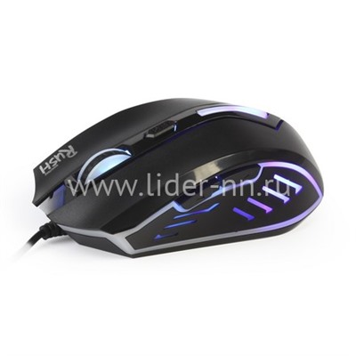 Мышь проводная Smartbuy RUSH 712 игровая (черная)