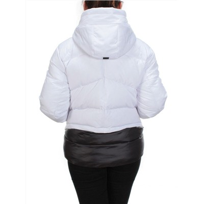 21068 WHITE Куртка зимняя женская FLANCE ROSE (200 гр. холлофайбера)