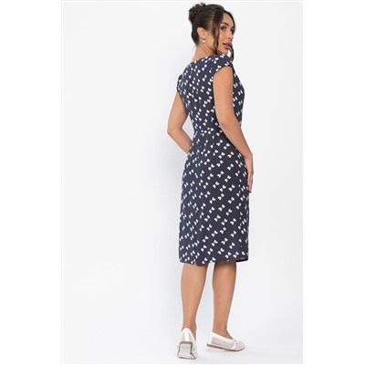 Платье Габриэль (синее/бантики) П13954-10М