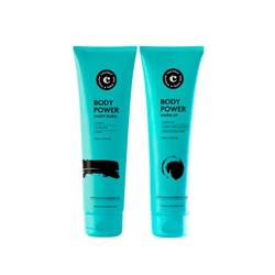 Cocunat BODY POWER Anti-Cellulite Pflege Подарочный набор "Кокос": антицеллюлитный комплекс (до и во время тренировки), 2 шт.