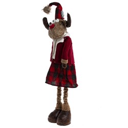 GAEM Игрушка набивная "Олень" (телескоп ноги), L21 W14 H74/46 см