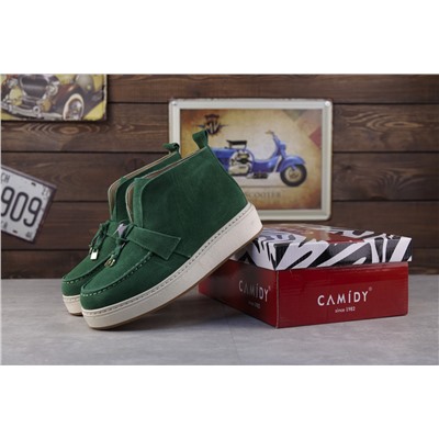 Ботинки из натуральной замши Camidy