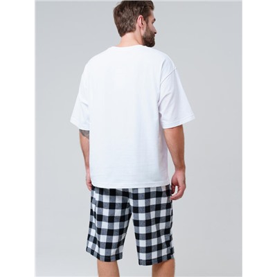 Комплект мужской: футболка, шорты