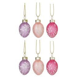 GAEM Набор из 9-ти изделий декоративных подвесных "Яйцо пасхальное" (3*5,5), L10 W16 H3,5 см