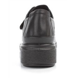 03-5311 BLACK Полуботинки женские (натуральная кожа)